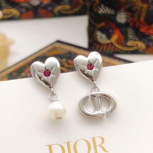 Cheap Christian Dior Earrings For Women #1213770 Replica Wholesale [$25.00 USD] [ITEM#1213770] on Replica Christian Dior Earrings