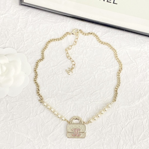 Cheap Chanel Necklaces For Women #1213771 Replica Wholesale [$34.00 USD] [ITEM#1213771] on Replica Chanel Necklaces