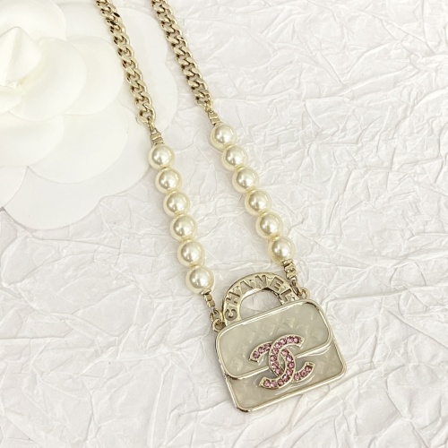 Cheap Chanel Necklaces For Women #1213771 Replica Wholesale [$34.00 USD] [ITEM#1213771] on Replica Chanel Necklaces