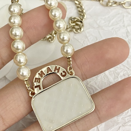 Cheap Chanel Necklaces For Women #1213771 Replica Wholesale [$34.00 USD] [ITEM#1213771] on Replica Chanel Necklaces