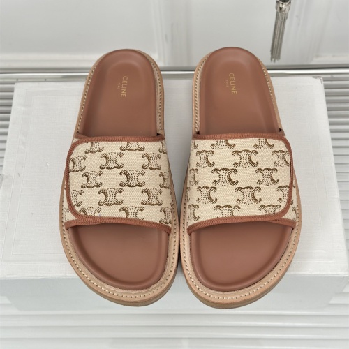 Cheap Celine Slippers For Women #1213778 Replica Wholesale [$100.00 USD] [ITEM#1213778] on Replica Celine Slippers