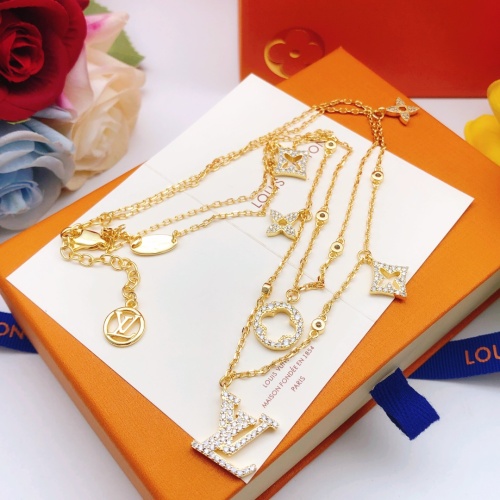 Cheap Louis Vuitton Necklaces #1213810 Replica Wholesale [$40.00 USD] [ITEM#1213810] on Replica Louis Vuitton Necklaces