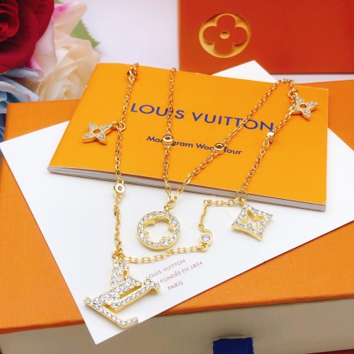 Cheap Louis Vuitton Necklaces #1213810 Replica Wholesale [$40.00 USD] [ITEM#1213810] on Replica Louis Vuitton Necklaces