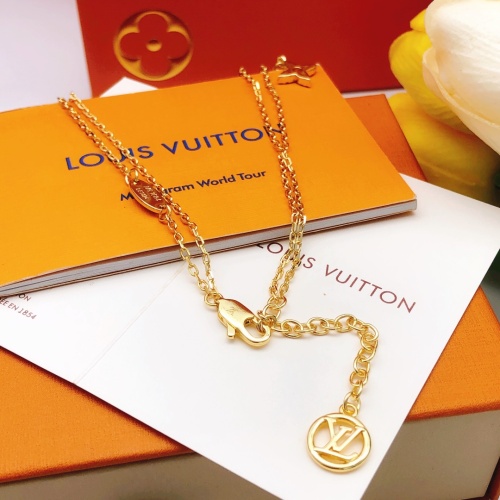 Cheap Louis Vuitton Necklaces #1213810 Replica Wholesale [$40.00 USD] [ITEM#1213810] on Replica Louis Vuitton Necklaces