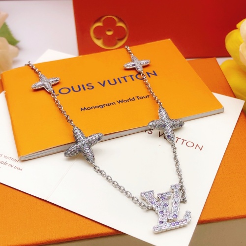 Cheap Louis Vuitton Necklaces #1213813 Replica Wholesale [$40.00 USD] [ITEM#1213813] on Replica Louis Vuitton Necklaces