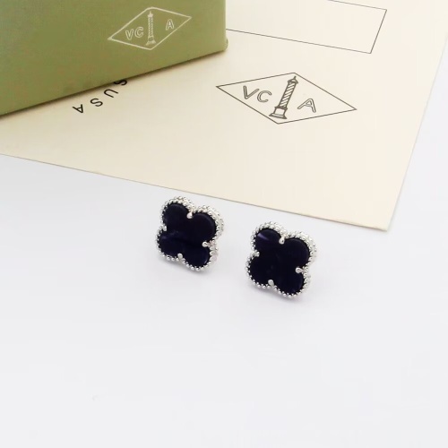 Cheap Van Cleef &amp; Arpels Earrings For Women #1213819 Replica Wholesale [$25.00 USD] [ITEM#1213819] on Replica Van Cleef &amp; Arpels Earrings