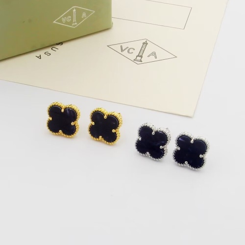 Cheap Van Cleef &amp; Arpels Earrings For Women #1213819 Replica Wholesale [$25.00 USD] [ITEM#1213819] on Replica Van Cleef &amp; Arpels Earrings