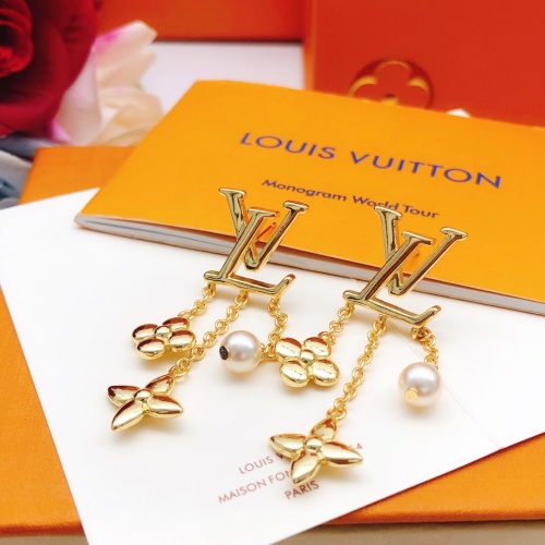 Cheap Louis Vuitton Earrings For Women #1213827 Replica Wholesale [$29.00 USD] [ITEM#1213827] on Replica Louis Vuitton Earrings