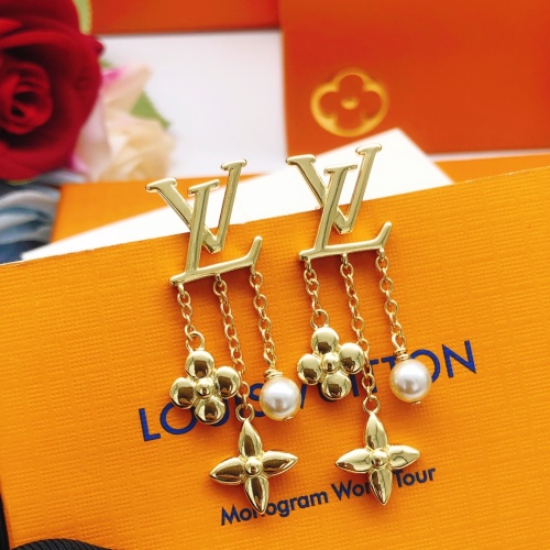 Cheap Louis Vuitton Earrings For Women #1213827 Replica Wholesale [$29.00 USD] [ITEM#1213827] on Replica Louis Vuitton Earrings