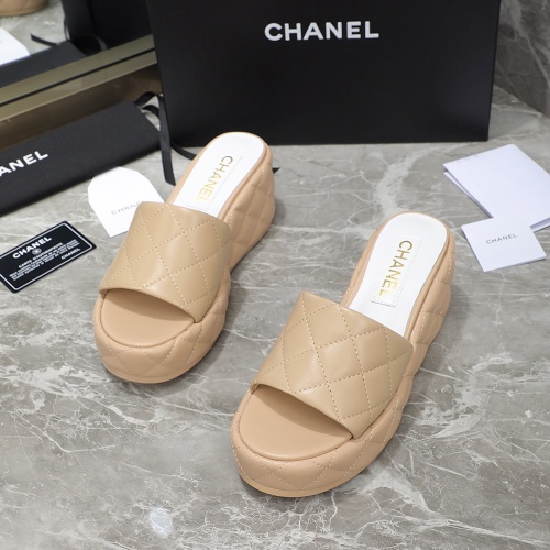 Cheap Chanel Slippers For Women #1213880 Replica Wholesale [$96.00 USD] [ITEM#1213880] on Replica Chanel Slippers