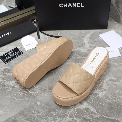 Cheap Chanel Slippers For Women #1213880 Replica Wholesale [$96.00 USD] [ITEM#1213880] on Replica Chanel Slippers