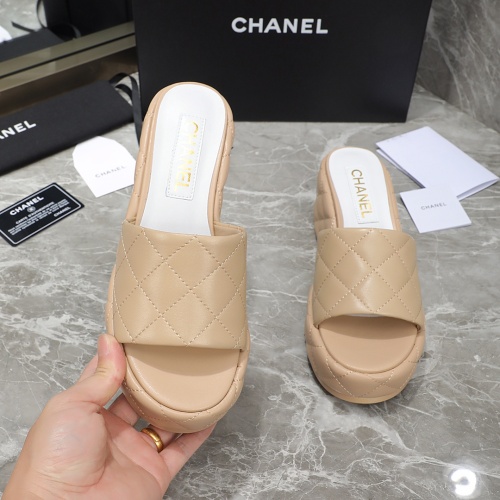 Cheap Chanel Slippers For Women #1213880 Replica Wholesale [$96.00 USD] [ITEM#1213880] on Replica Chanel Slippers