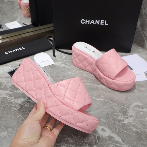 Cheap Chanel Slippers For Women #1213881 Replica Wholesale [$96.00 USD] [ITEM#1213881] on Replica Chanel Slippers