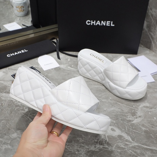 Cheap Chanel Slippers For Women #1213882 Replica Wholesale [$96.00 USD] [ITEM#1213882] on Replica Chanel Slippers