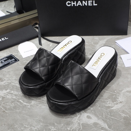 Cheap Chanel Slippers For Women #1213883 Replica Wholesale [$96.00 USD] [ITEM#1213883] on Replica Chanel Slippers