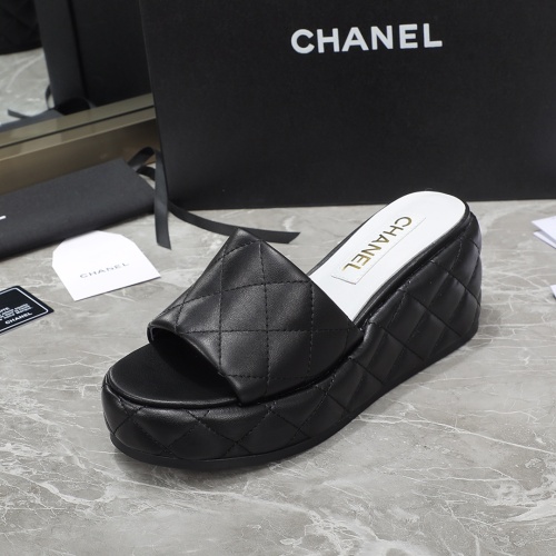 Cheap Chanel Slippers For Women #1213883 Replica Wholesale [$96.00 USD] [ITEM#1213883] on Replica Chanel Slippers