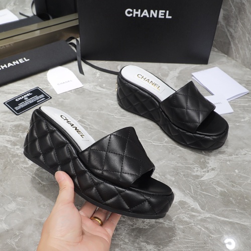 Cheap Chanel Slippers For Women #1213883 Replica Wholesale [$96.00 USD] [ITEM#1213883] on Replica Chanel Slippers