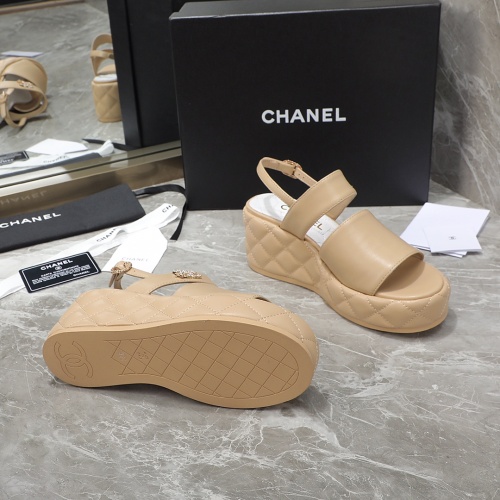 Cheap Chanel Sandal For Women #1213884 Replica Wholesale [$96.00 USD] [ITEM#1213884] on Replica Chanel Sandal