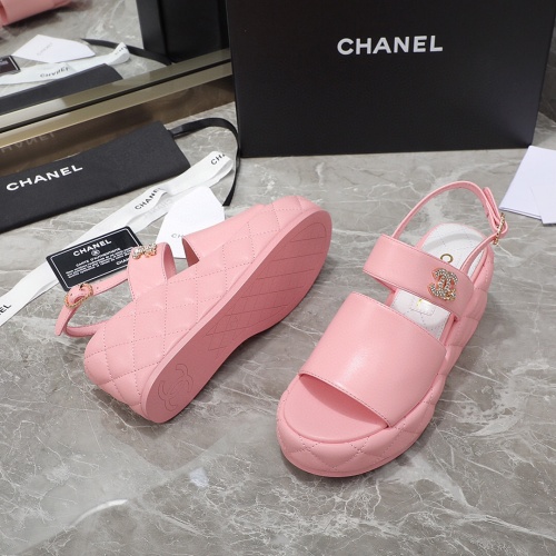 Cheap Chanel Sandal For Women #1213885 Replica Wholesale [$96.00 USD] [ITEM#1213885] on Replica 