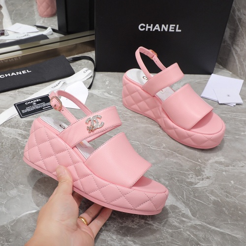 Cheap Chanel Sandal For Women #1213885 Replica Wholesale [$96.00 USD] [ITEM#1213885] on Replica 