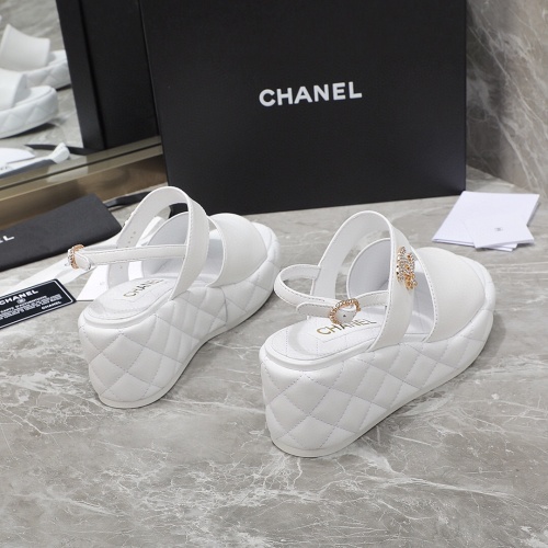 Cheap Chanel Sandal For Women #1213886 Replica Wholesale [$96.00 USD] [ITEM#1213886] on Replica Chanel Sandal