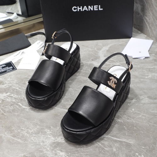 Cheap Chanel Sandal For Women #1213887 Replica Wholesale [$96.00 USD] [ITEM#1213887] on Replica Chanel Sandal