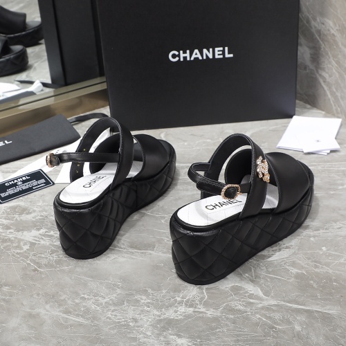 Cheap Chanel Sandal For Women #1213887 Replica Wholesale [$96.00 USD] [ITEM#1213887] on Replica Chanel Sandal