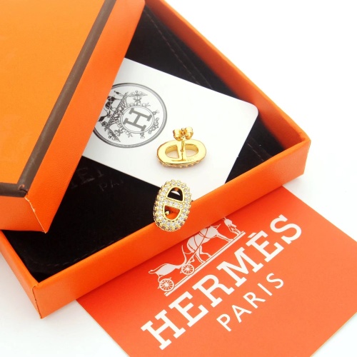 Cheap Hermes Earrings For Women #1213890 Replica Wholesale [$25.00 USD] [ITEM#1213890] on Replica Hermes Earrings