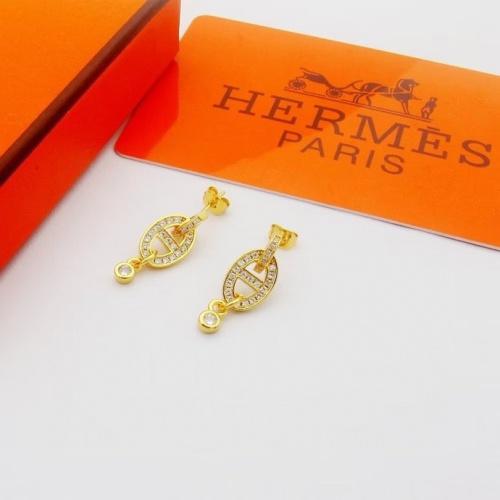 Cheap Hermes Earrings For Women #1213893 Replica Wholesale [$25.00 USD] [ITEM#1213893] on Replica Hermes Earrings