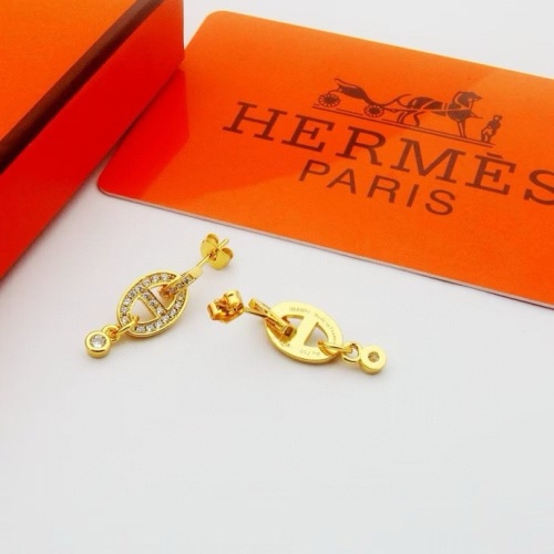 Cheap Hermes Earrings For Women #1213893 Replica Wholesale [$25.00 USD] [ITEM#1213893] on Replica Hermes Earrings