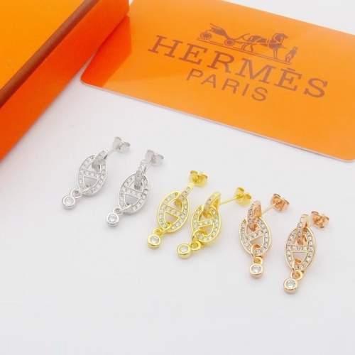 Cheap Hermes Earrings For Women #1213893 Replica Wholesale [$25.00 USD] [ITEM#1213893] on Replica Hermes Earrings