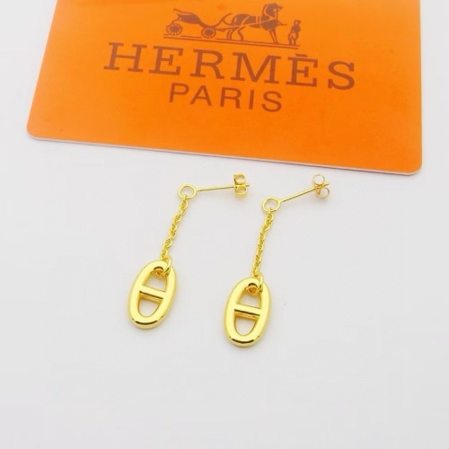 Cheap Hermes Earrings For Women #1213907 Replica Wholesale [$25.00 USD] [ITEM#1213907] on Replica Hermes Earrings