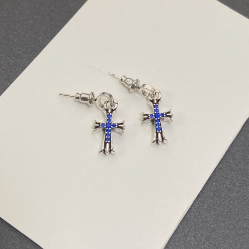 Cheap Chrome Hearts Earrings For Women #1214042 Replica Wholesale [$32.00 USD] [ITEM#1214042] on Replica Chrome Hearts Earrings