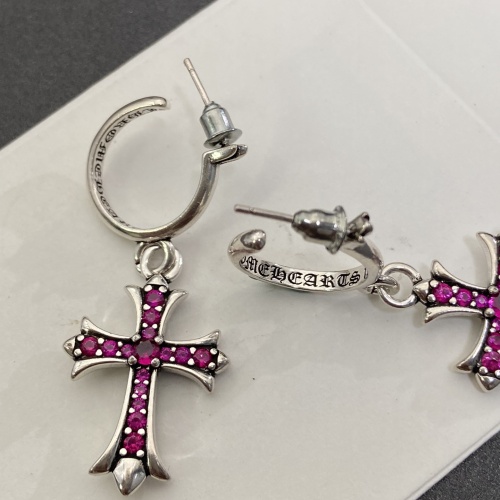 Cheap Chrome Hearts Earrings For Women #1214051 Replica Wholesale [$34.00 USD] [ITEM#1214051] on Replica Chrome Hearts Earrings