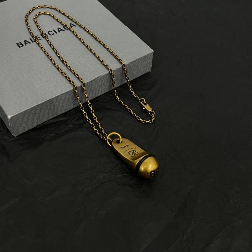 Cheap Balenciaga Necklaces #1214066 Replica Wholesale [$42.00 USD] [ITEM#1214066] on Replica Balenciaga Necklaces