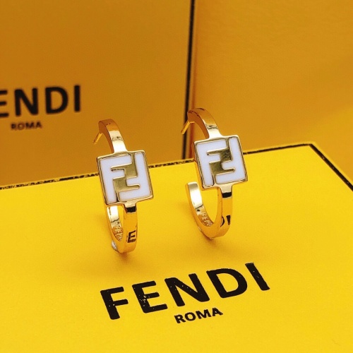 Cheap Fendi Earrings For Women #1214070 Replica Wholesale [$27.00 USD] [ITEM#1214070] on Replica Fendi Earrings