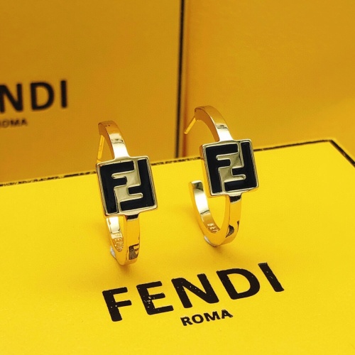 Cheap Fendi Earrings For Women #1214071 Replica Wholesale [$27.00 USD] [ITEM#1214071] on Replica Fendi Earrings