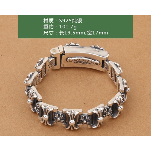 Cheap Chrome Hearts Bracelets #1214079 Replica Wholesale [$60.00 USD] [ITEM#1214079] on Replica Chrome Hearts Bracelets