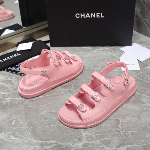 Cheap Chanel Sandal For Women #1214081 Replica Wholesale [$112.00 USD] [ITEM#1214081] on Replica Chanel Sandal