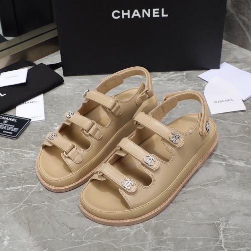 Cheap Chanel Sandal For Women #1214082 Replica Wholesale [$112.00 USD] [ITEM#1214082] on Replica Chanel Sandal