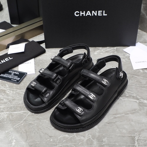 Cheap Chanel Sandal For Women #1214084 Replica Wholesale [$112.00 USD] [ITEM#1214084] on Replica Chanel Sandal