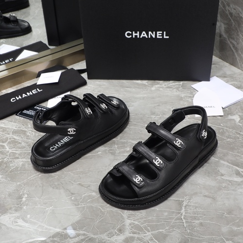 Cheap Chanel Sandal For Women #1214084 Replica Wholesale [$112.00 USD] [ITEM#1214084] on Replica Chanel Sandal