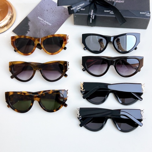 Cheap Yves Saint Laurent YSL AAA Quality Sunglasses #1214117 Replica Wholesale [$60.00 USD] [ITEM#1214117] on Replica Yves Saint Laurent YSL AAA Quality Sunglasses