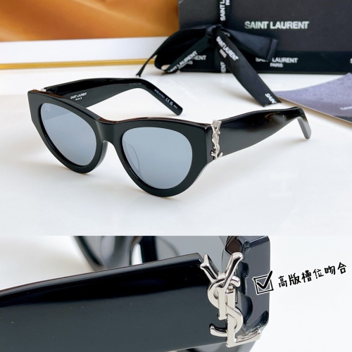 Cheap Yves Saint Laurent YSL AAA Quality Sunglasses #1214120 Replica Wholesale [$60.00 USD] [ITEM#1214120] on Replica Yves Saint Laurent YSL AAA Quality Sunglasses