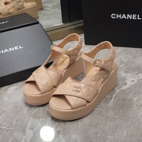 Cheap Chanel Sandal For Women #1214193 Replica Wholesale [$98.00 USD] [ITEM#1214193] on Replica Chanel Sandal