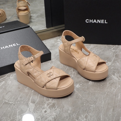 Cheap Chanel Sandal For Women #1214193 Replica Wholesale [$98.00 USD] [ITEM#1214193] on Replica Chanel Sandal