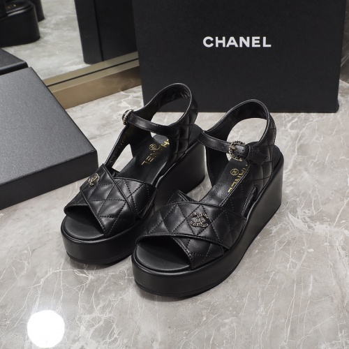 Cheap Chanel Sandal For Women #1214194 Replica Wholesale [$98.00 USD] [ITEM#1214194] on Replica Chanel Sandal