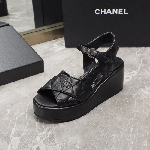 Cheap Chanel Sandal For Women #1214194 Replica Wholesale [$98.00 USD] [ITEM#1214194] on Replica Chanel Sandal