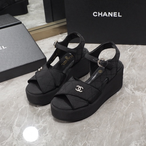 Cheap Chanel Sandal For Women #1214197 Replica Wholesale [$92.00 USD] [ITEM#1214197] on Replica Chanel Sandal