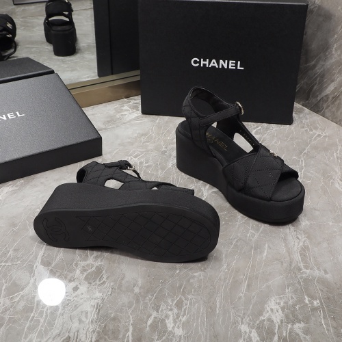 Cheap Chanel Sandal For Women #1214197 Replica Wholesale [$92.00 USD] [ITEM#1214197] on Replica Chanel Sandal